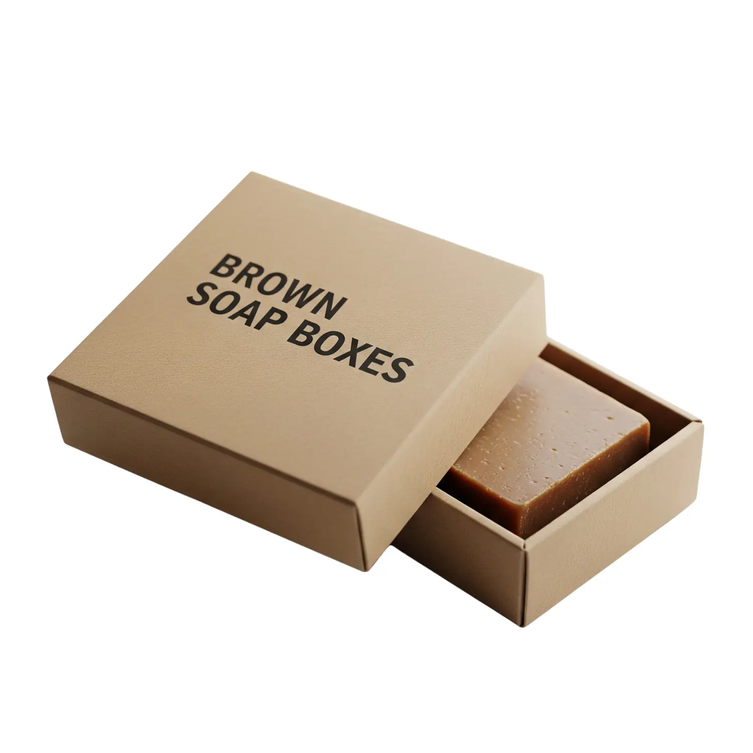 Brown Soap Boxes