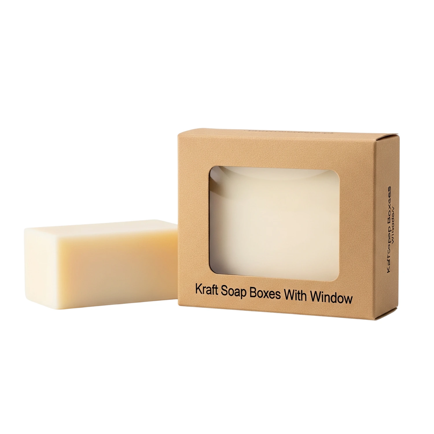 Kraft Soap Boxes With Window