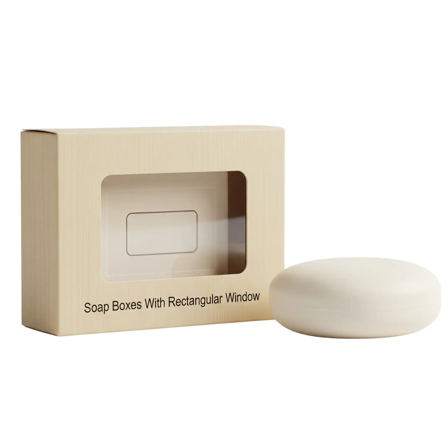 Window Soap Boxes with Rectangular Window